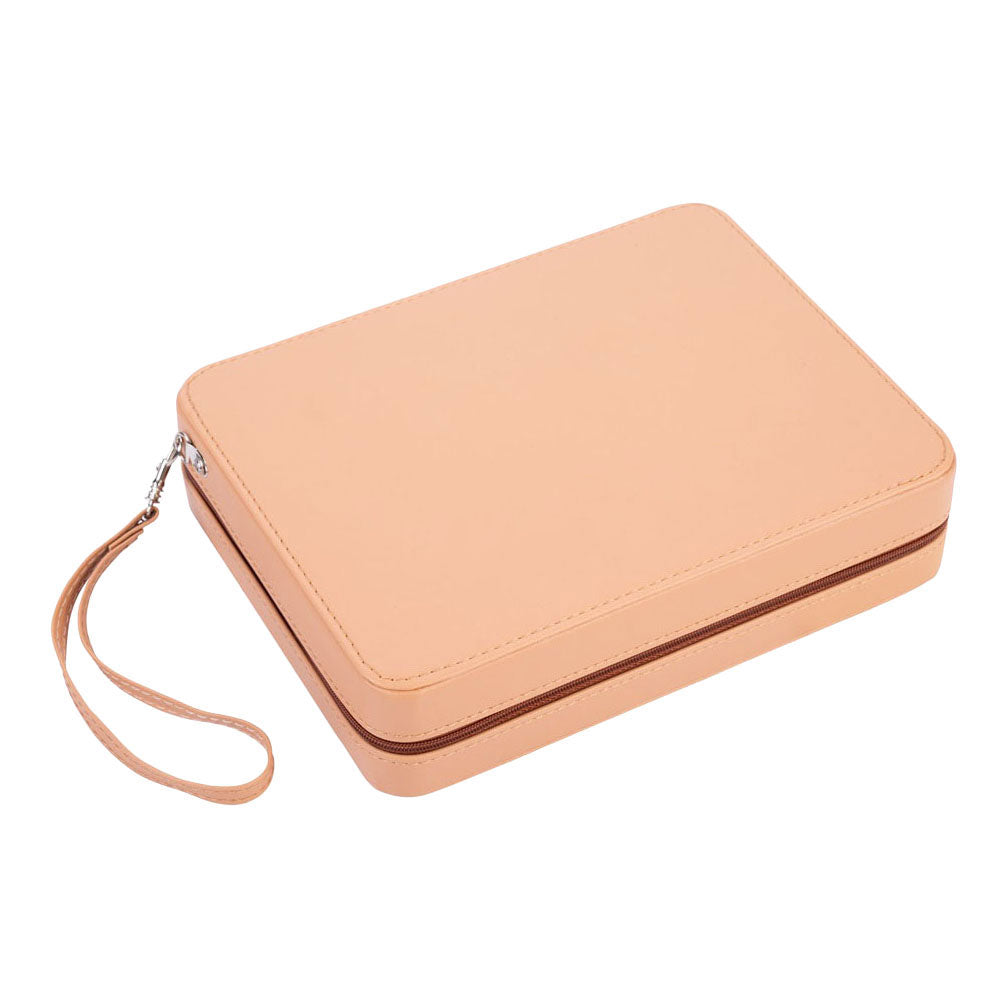 Jeu de voyage de backgammon Engelhart avec fermeture éclair - beige