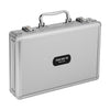 Set de poker dans un coffret en argent - 200 jetons