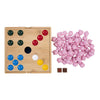 Jeu de cochon en bambou avec cochons en silicone
