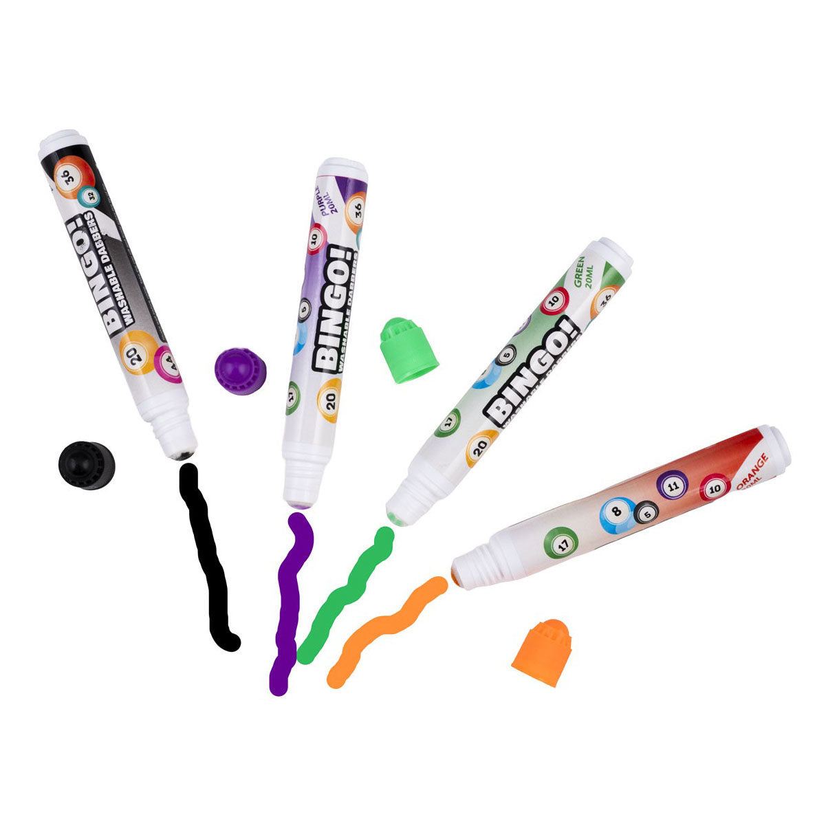 Marqueurs de bingo 20 ml - 12 pcs.