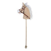 Cheval de loisir en bois beige - 95cm