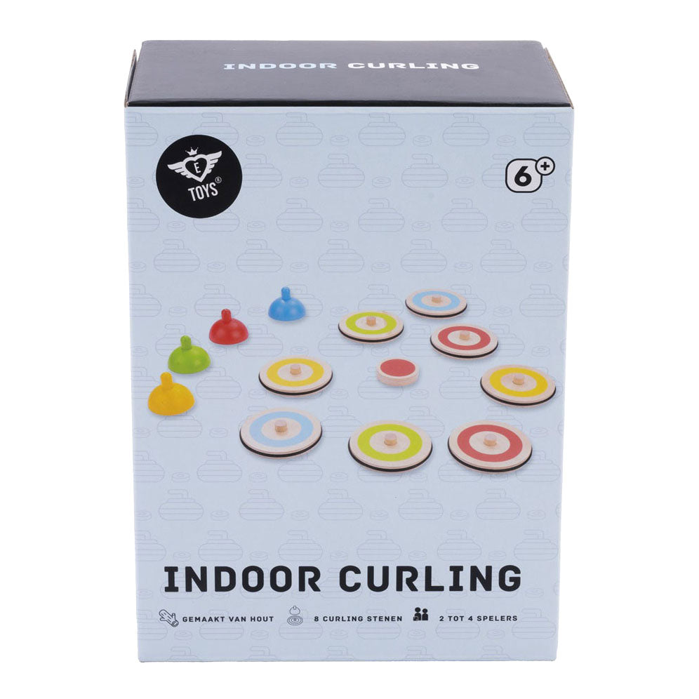 Jeu de curling en salle en bois - 2 à 4 joueurs