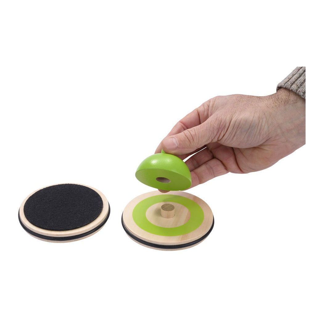 Jeu de curling en salle en bois - 2 à 4 joueurs