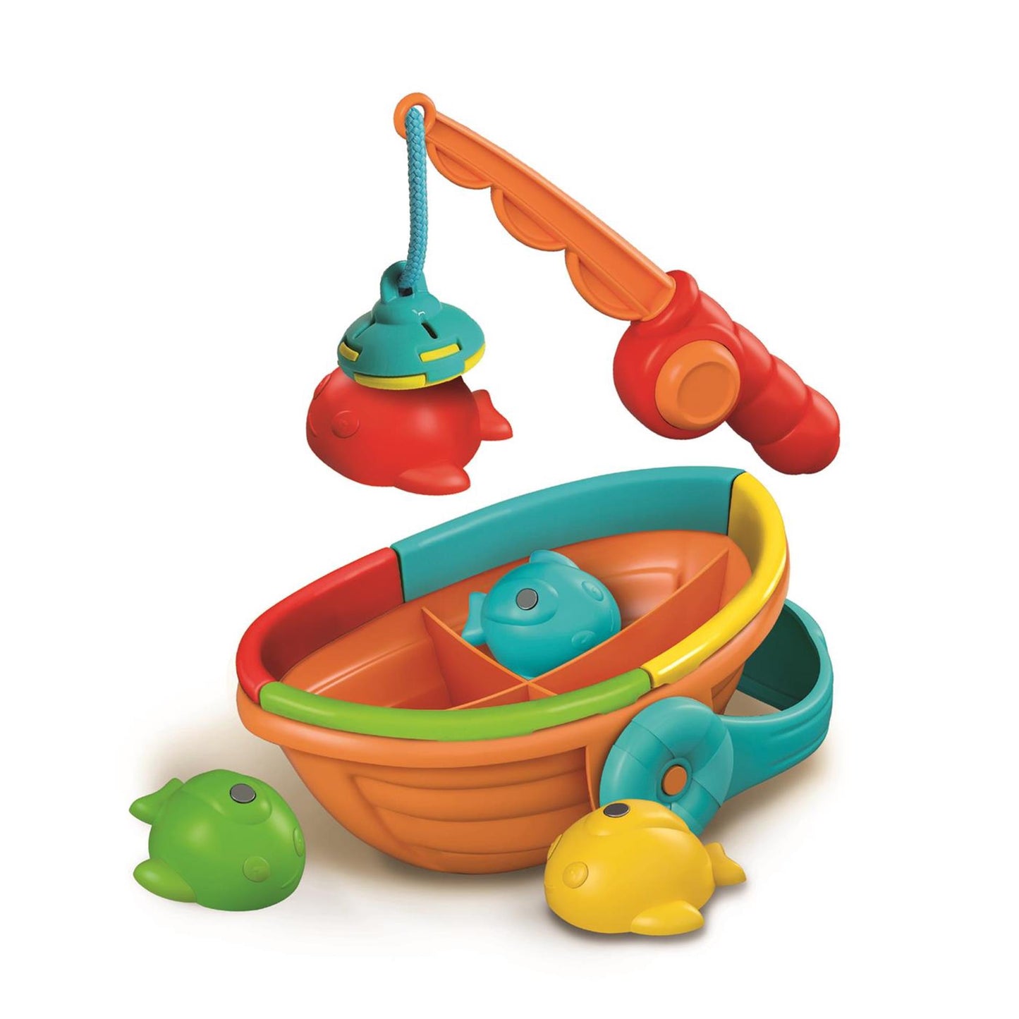 Clementoni Baby Fish Catch Color Play, 5dlg.