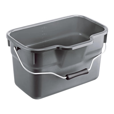 Rotho Rotho Basic Emmer rectangulaire 12l anthracite