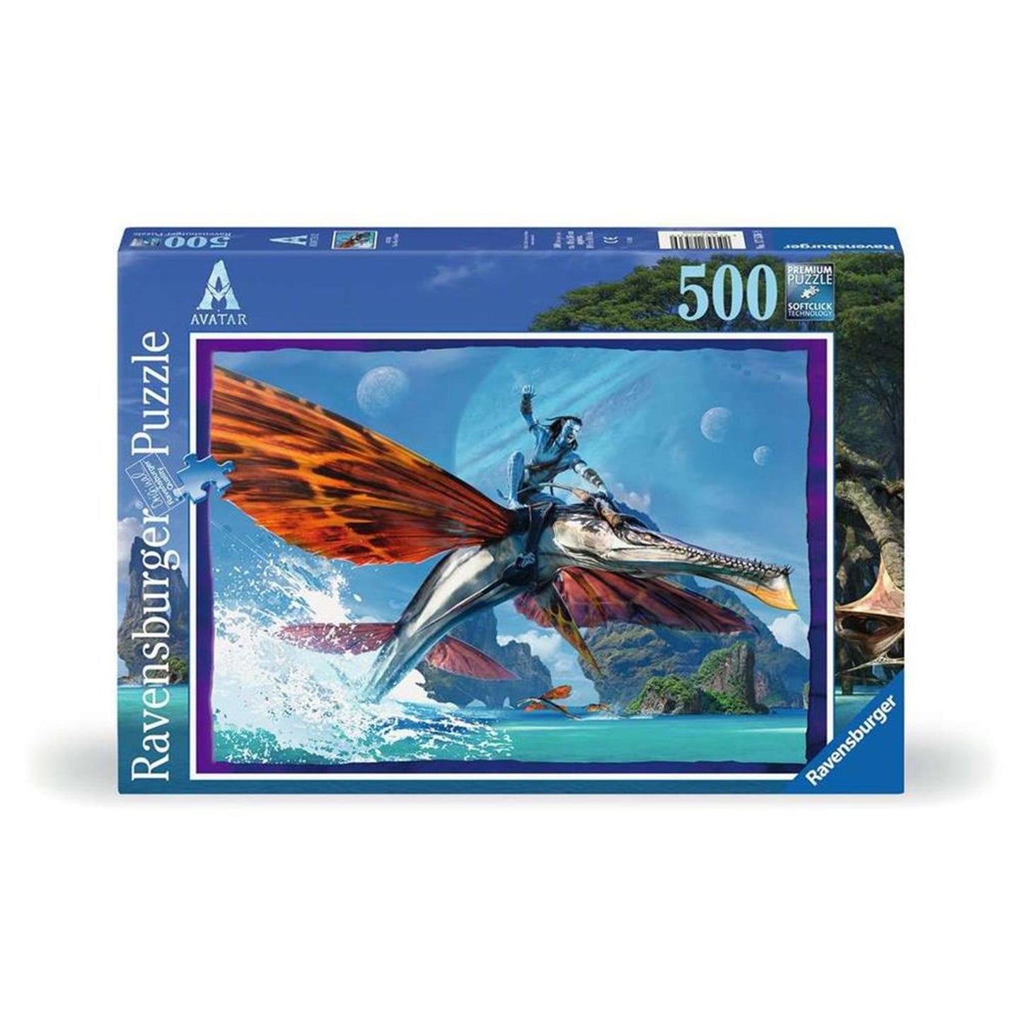 Ravensburger puzzle avatar : la voie de l'eau 500pcs
