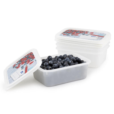 Coffret congélateur Rotho 4 pièces 0,5l