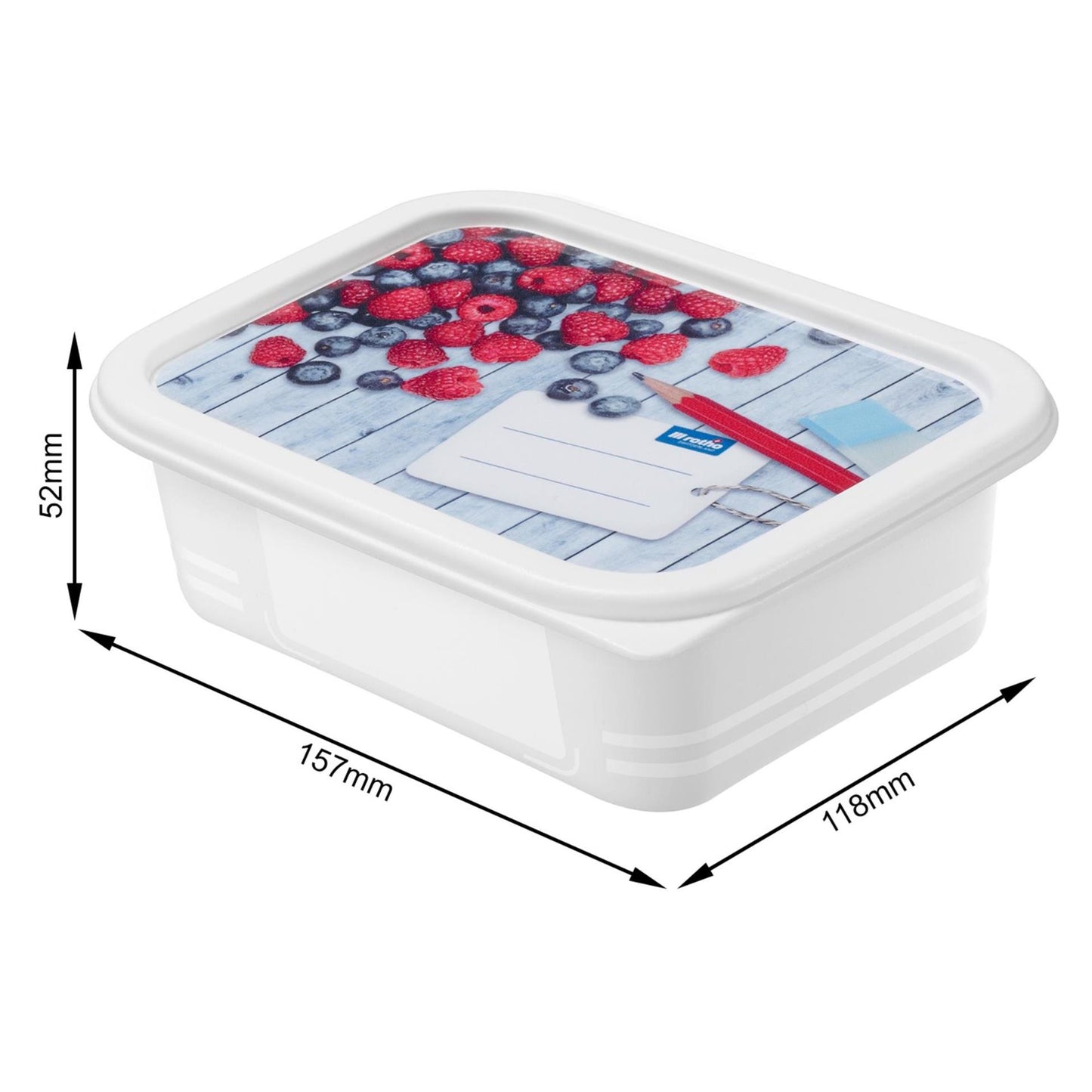 Coffret congélateur Rotho 4 pièces 0,5l