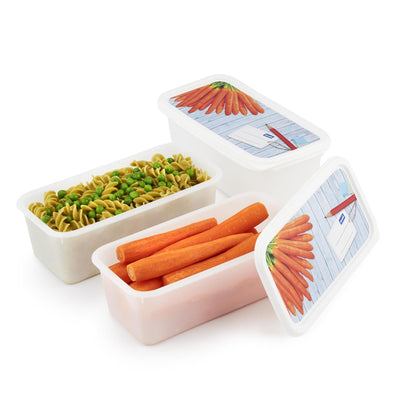 Coffret congélateur Rotho 3 pièces 1,2l