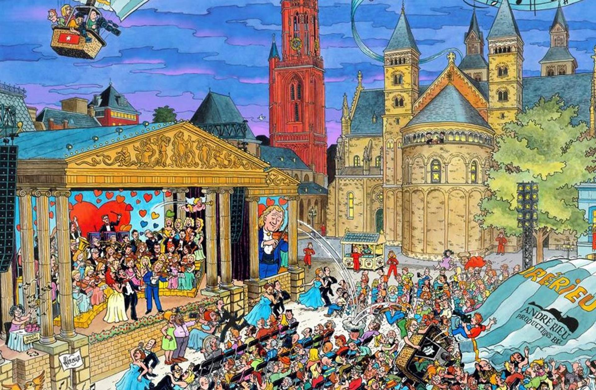 Ravensburger Fleroux: puzzle Maastricht Jigsaw, 1000st.
