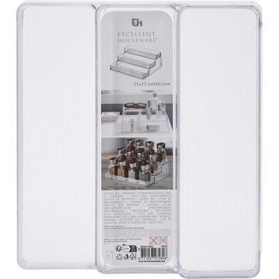 Excellente boîte de rangement d'articles ménagers réfrigérateur 25x23,5 cm