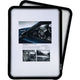 Porte documents djois tview magnéto a4 noir pack 2 pièces