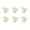 Boerenbont mini mug classique ivoire Pompei 6 pièces