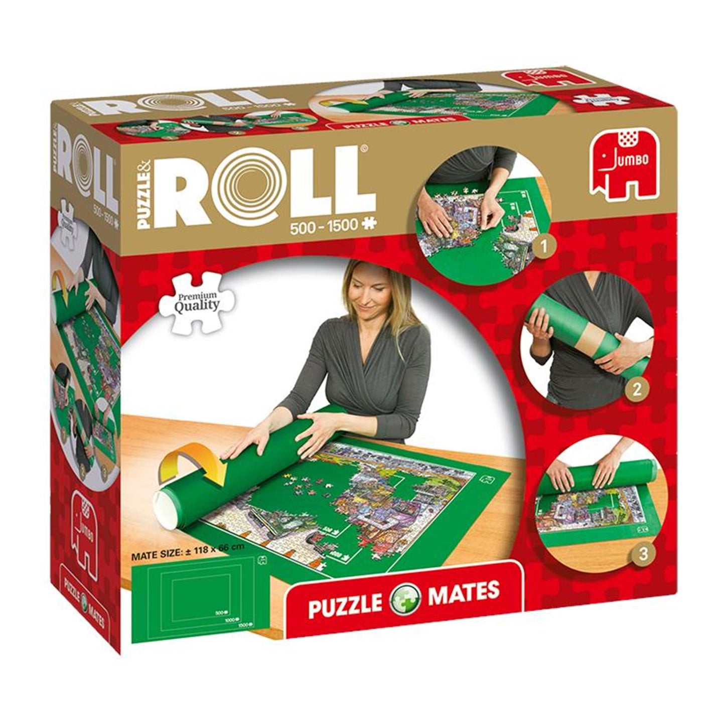 Jumbo Puzzle Mats Puzzle Rolmat 500 - 1500st.