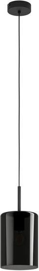 Suspension Eglo cadaques 1 - 1 lumière - ø16 cm - e27 - noir