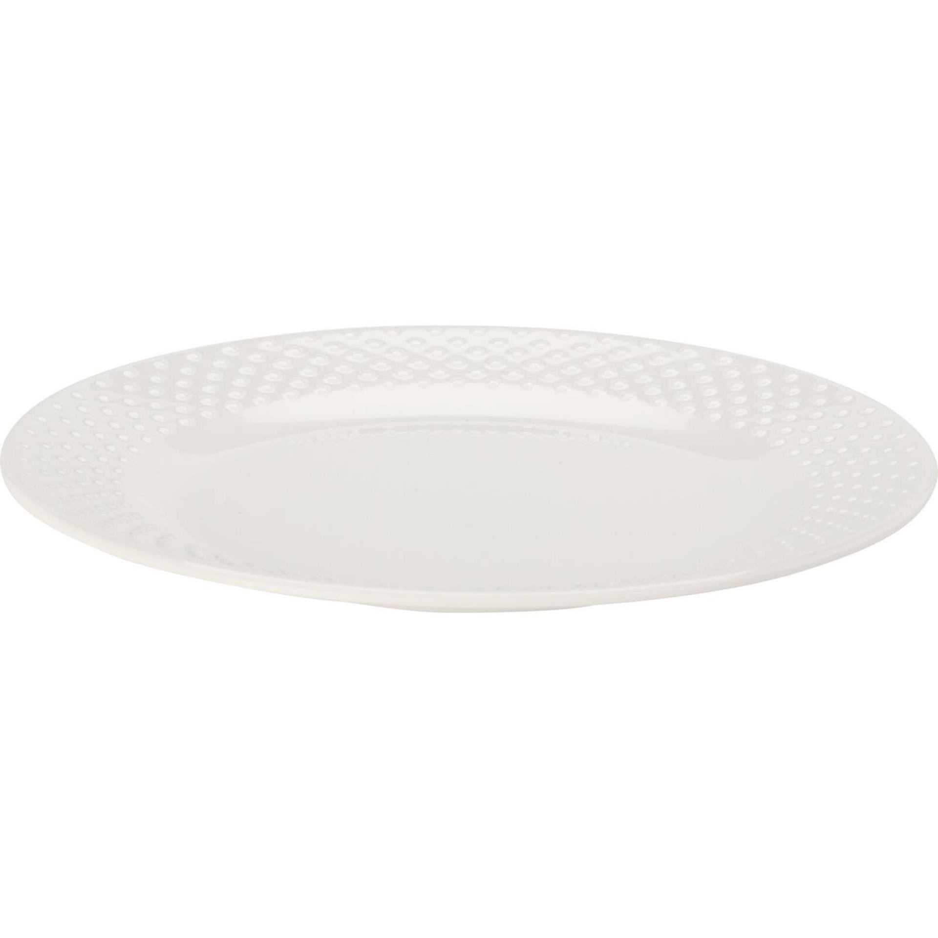 Excellente assiette de ménage mélamine ø21cm blanc