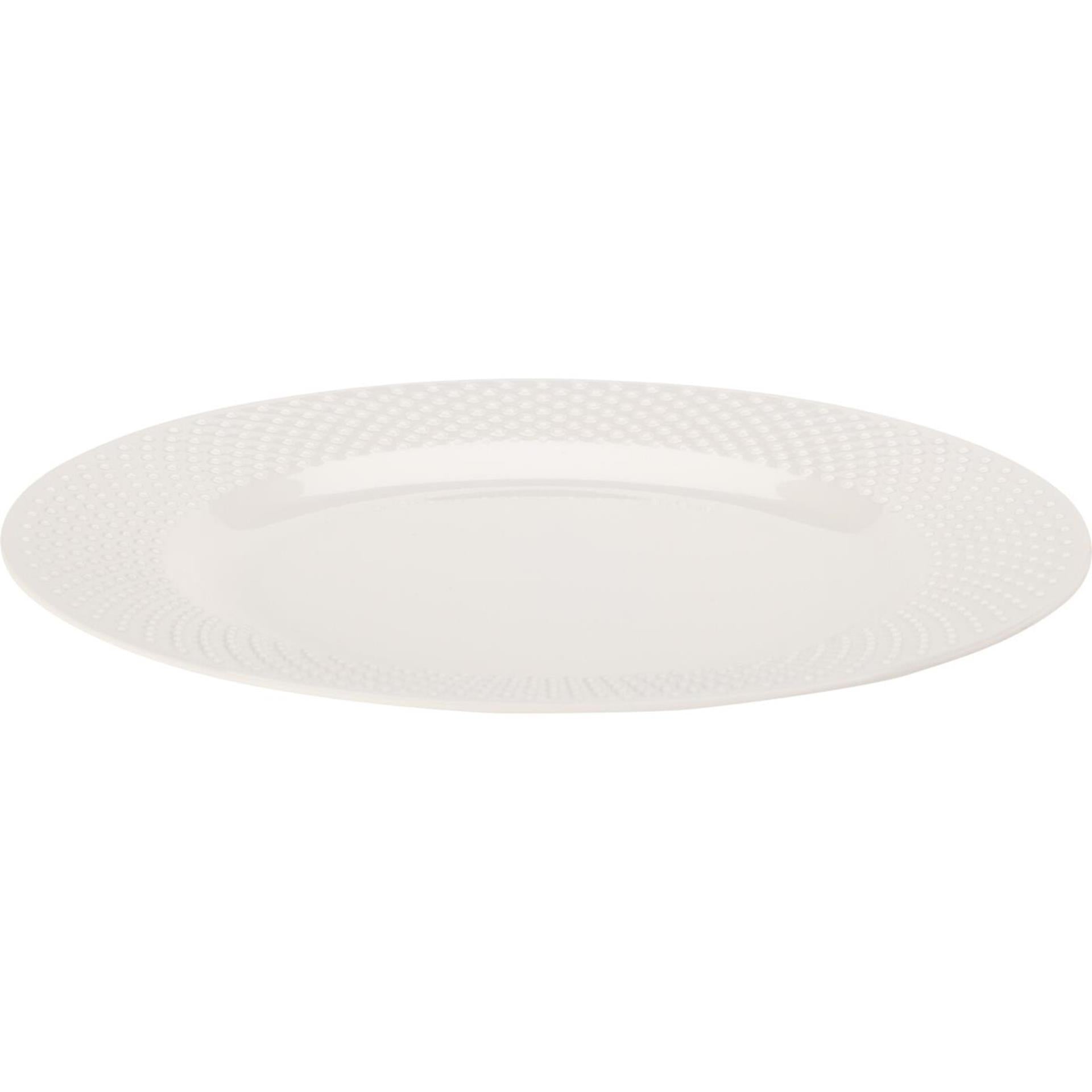 Excellente assiette de ménage mélamine ø28cm blanc
