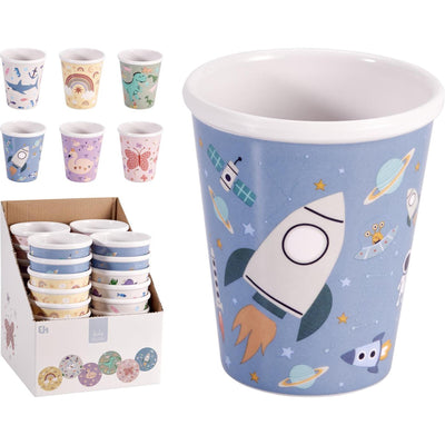 Excellent ensemble d'articles ménagers de tasses en mélamine 250 ml - 24 pcs.
