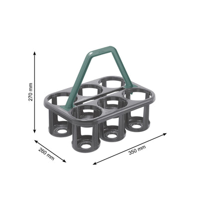 Rotho Rotho Basic Bottle Rack Anthracite