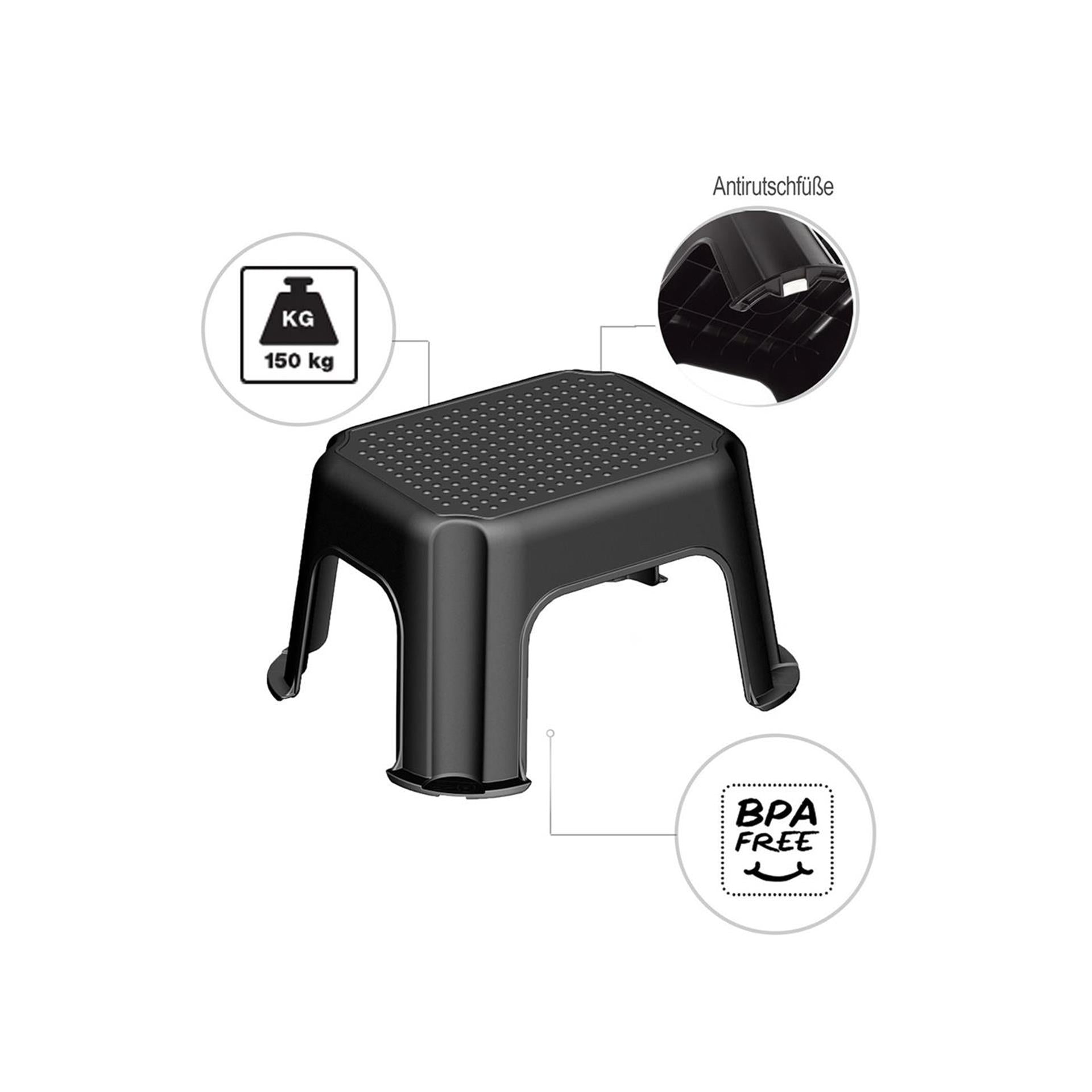 Rotho Rotho Basic Stapp Black