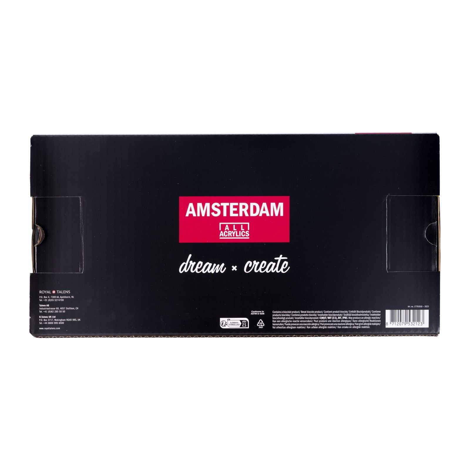 Amsterdam tous les acryliques amsterdam • paquet de peinture acrylique série standard 18x120ml