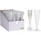 Excellent houseware verre à champagne en plastique 130ml lot de 4