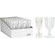 Verre à vin en plastique, excellent article ménager, 160ml, lot de 4 pièces