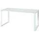 Bureau à domicile germania monteria mélamine blanc
