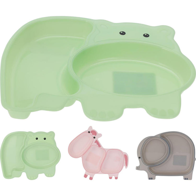Assiette bébé pp 3ass design animalier