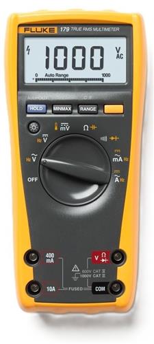 Multimètre Fluke rms avec cordons de test TL175e