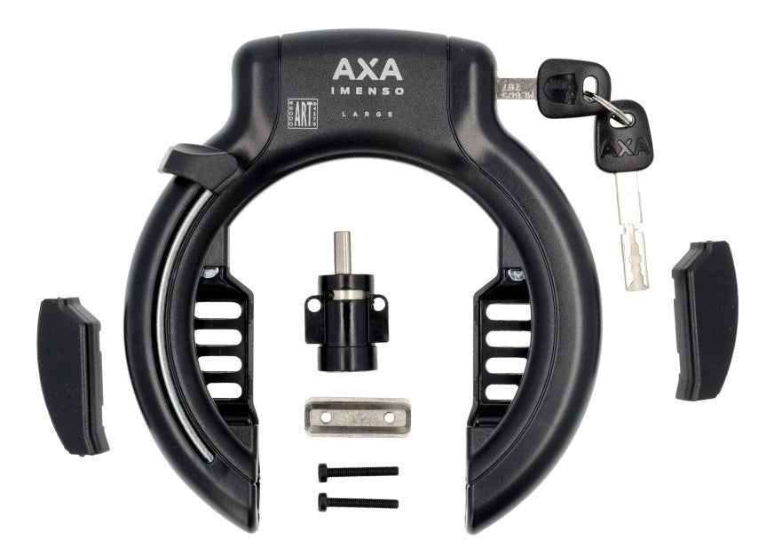 Axa imenso grand (75 mm) Ringslot Art-2 noir avec bosch powertube bes3 batterie slot oem