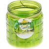Bougie de citronnelle dans des assortis en pot en verre