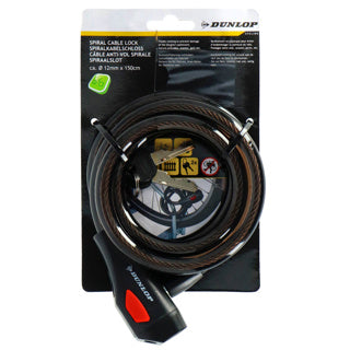 Vélo de verrouillage en spirale Dunlop