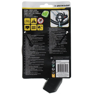 Vélo de verrouillage en spirale Dunlop