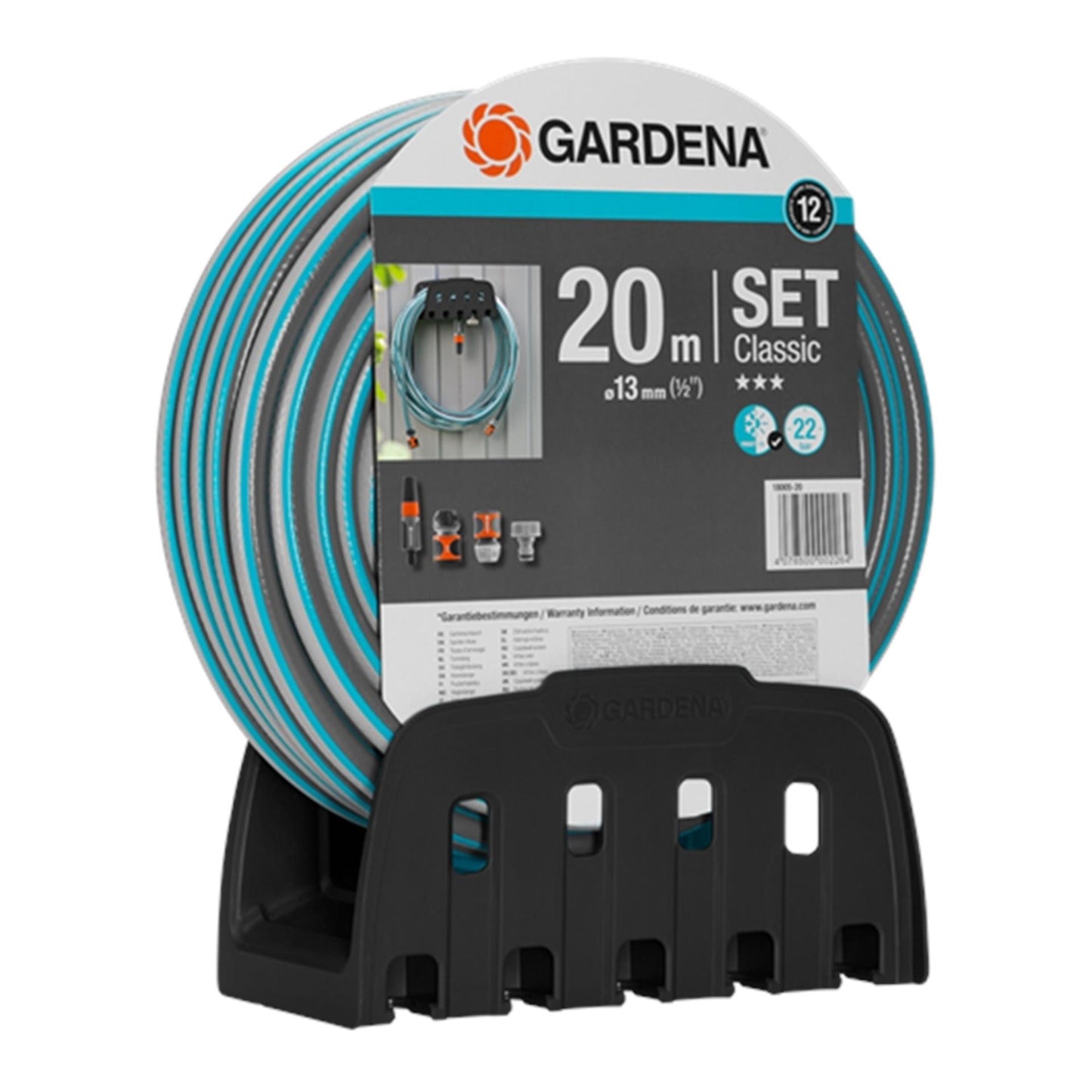 Ensemble de tuyaux d'arrosage Gardena 13 mm x 20 m avec acc.