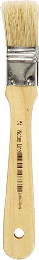Pinceaux à laque Creativ company, l: 18,5 cm, l: 25 mm, plats, 12 pièces 1 boîte