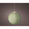 Lanterne solaire pe vert fixe