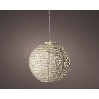Lanterne solaire pe marron stable