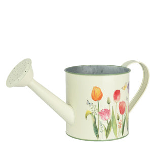 Arrosoir en zinc extérieur tulipes | 3 pièces