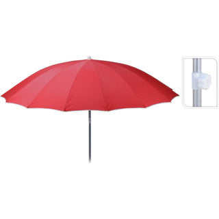 Parasol shanghai Ø240 cm rouge