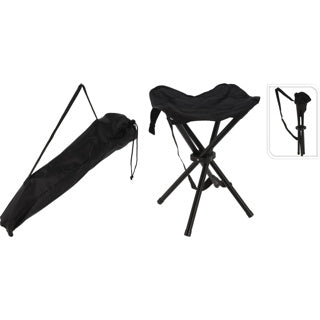 Autres marques Tabouret pliant noir