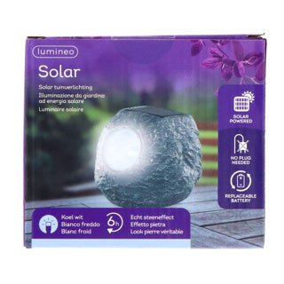 Lampe solaire Steen Polyresin