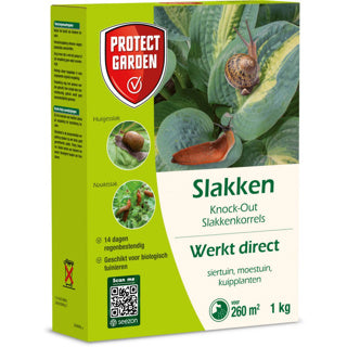 Protéger les grains d'escargots à knock-out du jardin 1 kg