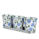 Pot de fleurs zinc extérieur 10 cm 3 pièces | 2 pièces