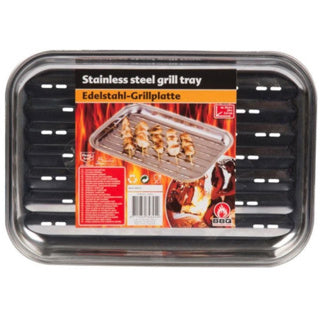 Plateau de barbecue sans marque 34,5x24,5x2,7cm | 4 pièces