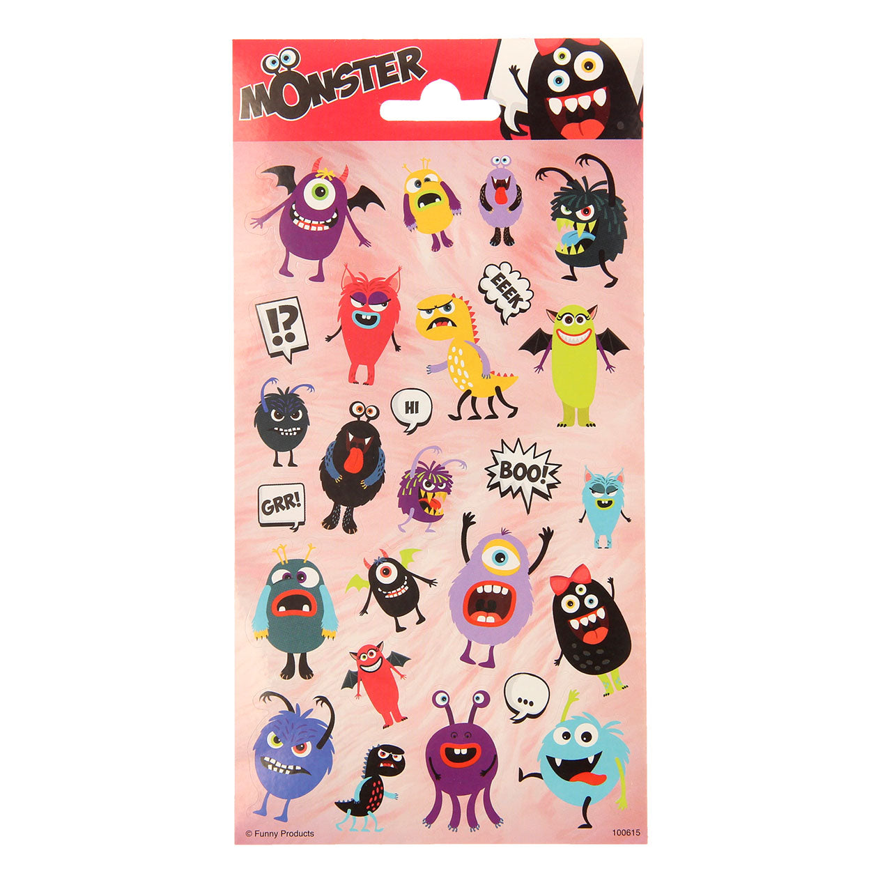 Monsters de niveau d'autocollants TOTUM