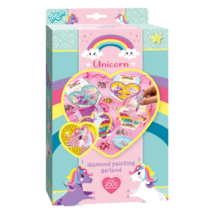 TOTUM UNICORN - Décorez votre propre ligne de drapeau avec des diamants