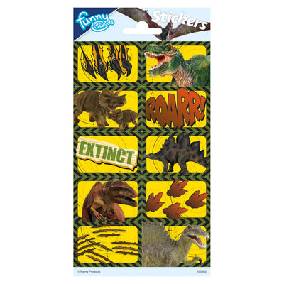 Feuille d'autocollants Totum dinosaures
