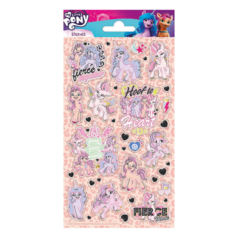 Totum stickervel scintiller mon petit poney