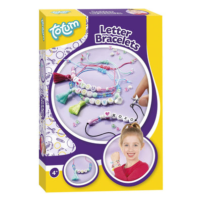 Bracelets de la lettre de faire du totum